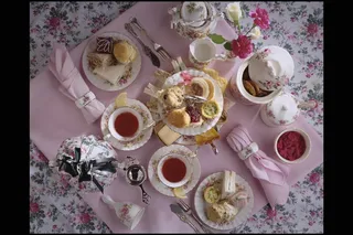 简约风唯美浪漫美食餐具桌面摄影素材 (215)