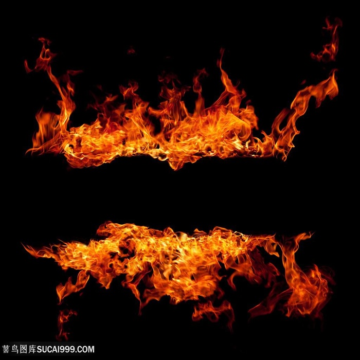 火焰形状火苗爆炸燃烧特效JPG效果图 (1)