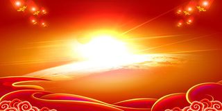 中国风传统水墨古风古典展板边框工笔画PS海报背景平面设计素材