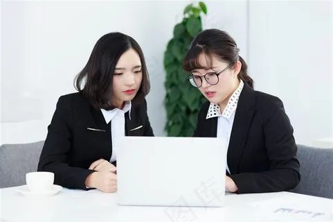 商务白领人像特写 商务白领人像特写