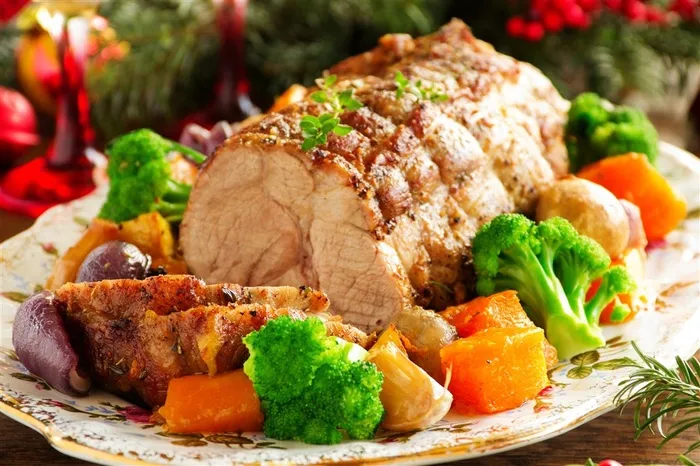 美味的烤肉食物大图