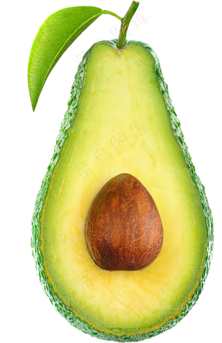牛油果免抠图片