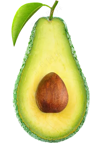 牛油果免抠图片