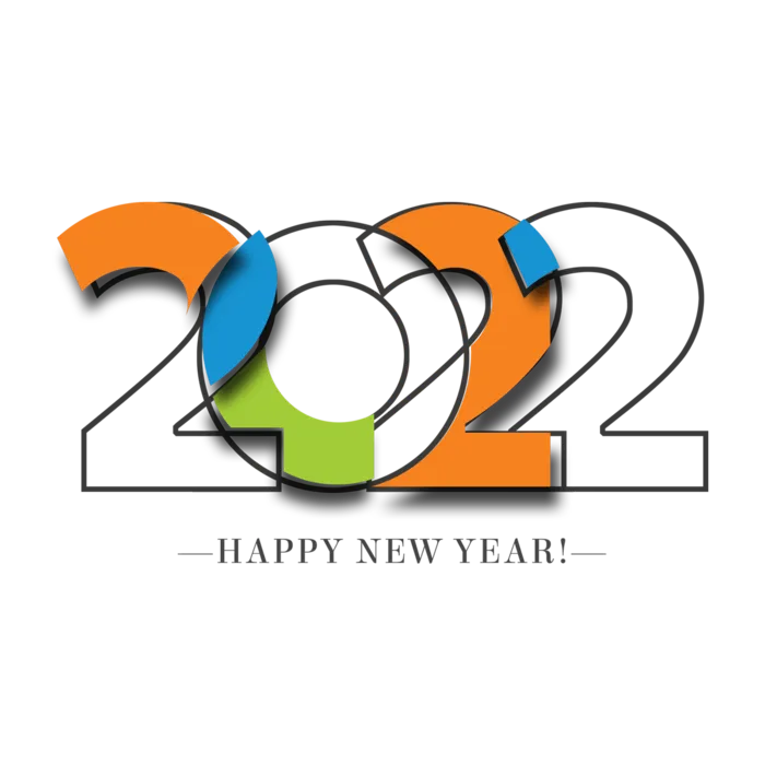 2022新年艺术创意字体虎年3D立体标题数字文字png免抠字素材