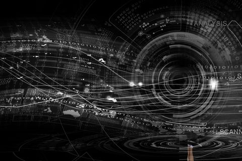 商务灰色信息数码高科技创意背景