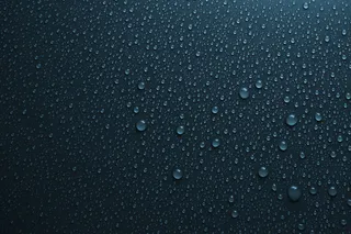 高清深蓝水珠背景图片