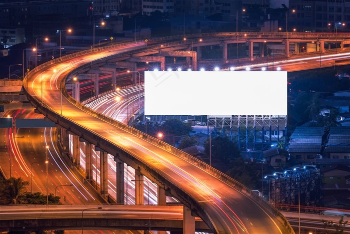 户外广告大牌摄影