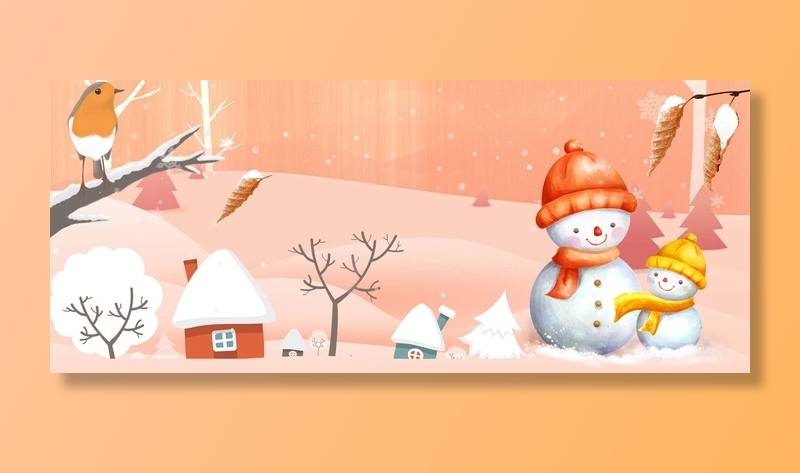 冬天 冬季背景素材