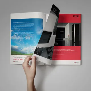 智能模板-杂志、海报