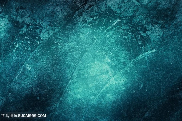 冷蓝色复古墨迹背景图片