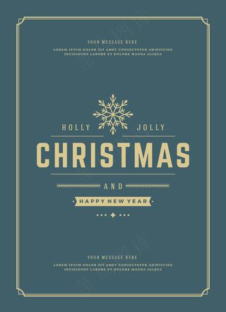 圣诞节装饰元素