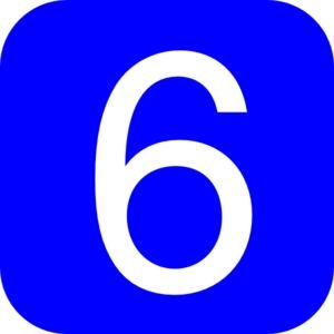 数字 6免抠(300x300)