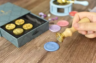 印章 蜡印章 浮雕 礼盒信封封口 (23)