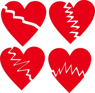 心碎免抠卡通图形