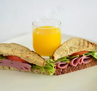 清凉夏日夏季饮品摄影图片