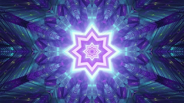 走廊, 隧道, 星星, 一线, 科幻, 荧光的, 多彩多姿的