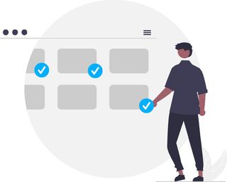 2.5d商务插画小图标素材