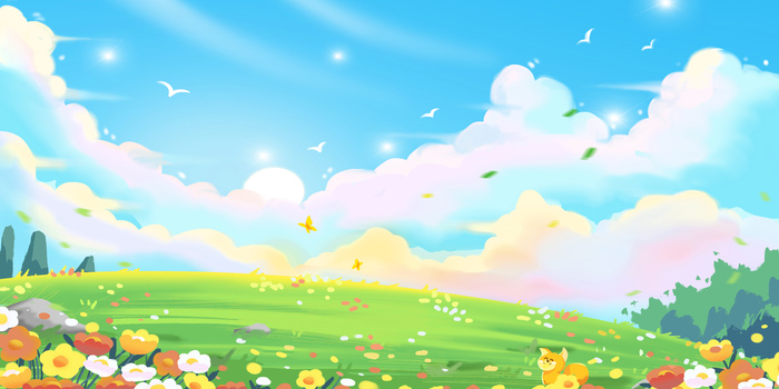 高清 可爱 背景 图