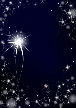 璀璨梦幻圣诞节背景图片