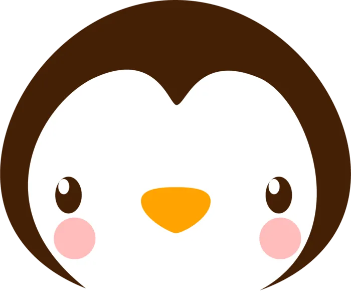 卡通动画动画小动物小企鹅免扣PNG手绘插画图片素材 (71)