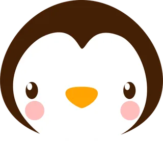 卡通动画动画小动物小企鹅免扣PNG手绘插画图片素材 (71)