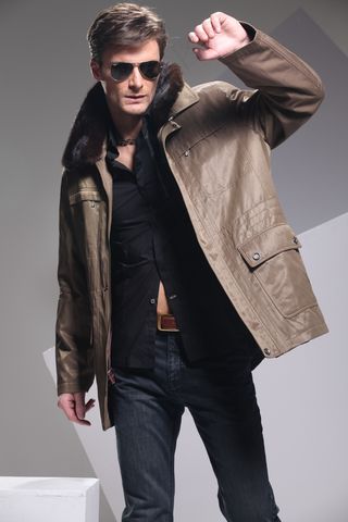 戴墨镜帅哥模特高清图片