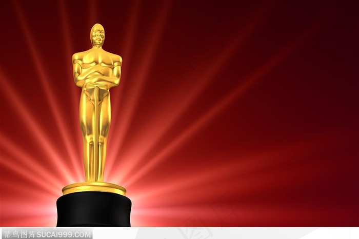 高清图片奥斯卡小金人黄金图片