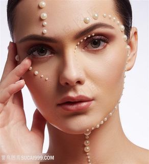 化妆品模特美容