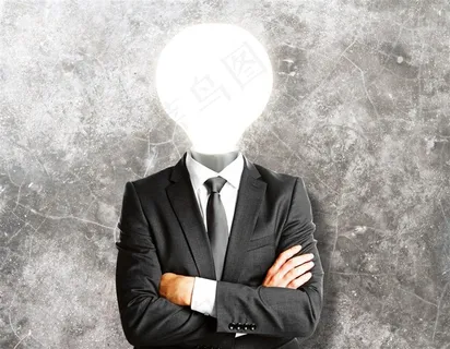 登台阶的商务人士高清素材