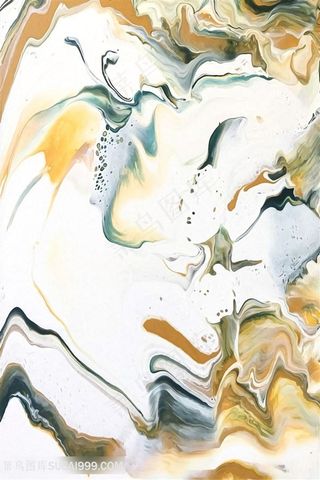抽象水彩艺术画