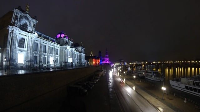 ü 的露台, 德累斯顿, 露台银行, 历史中心