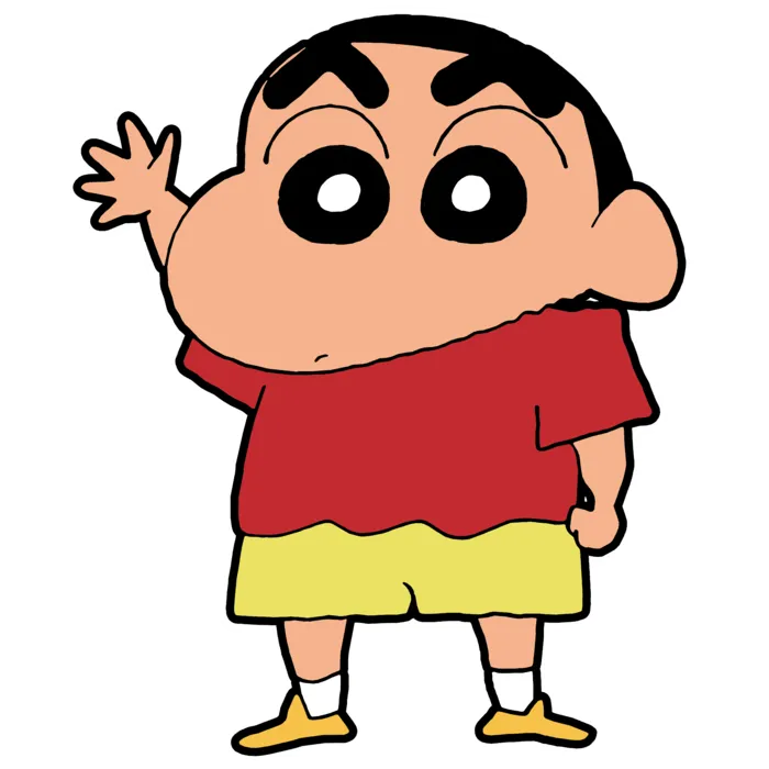 蜡笔小新可爱人物免扣素材