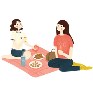 卡通 素材 人物 动画 插图