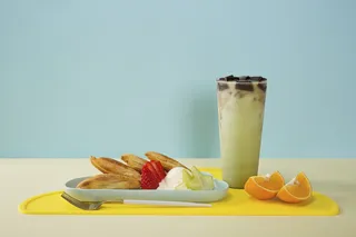 奶茶照片拍摄果汁抹茶烧仙草