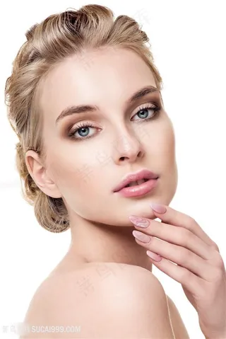 性感美女面部写真高清