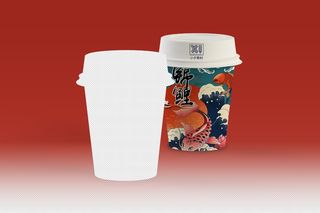 中国风国潮新春春节包装样机模板