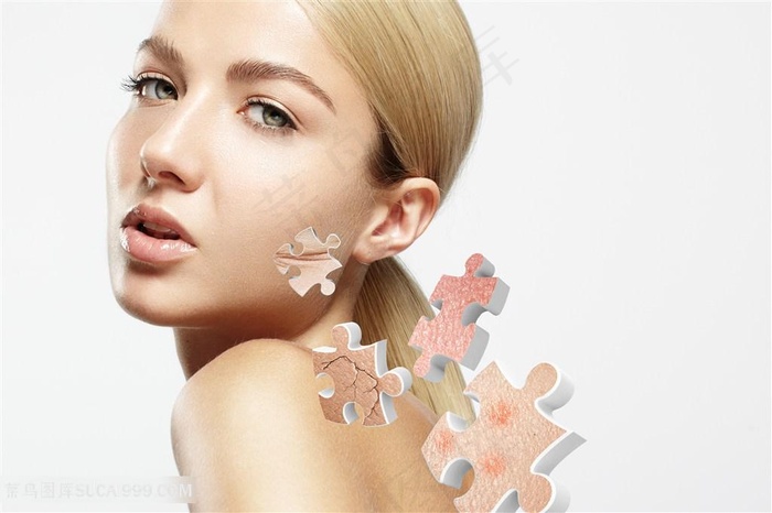 抗衰老美女女性护肤