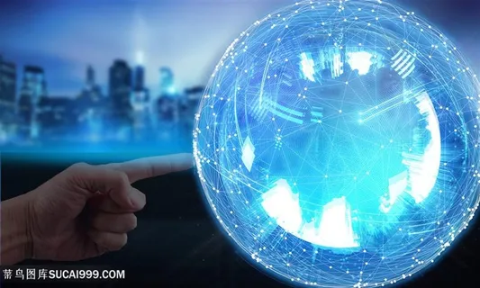 科技感蓝色地球 科技感蓝色地球