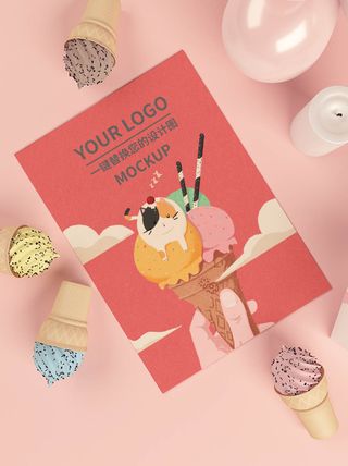 包装智能贴图样机VI效果PSD素材