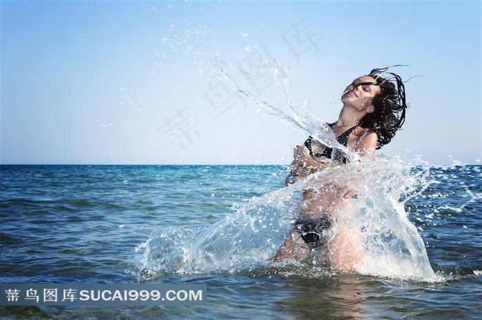 水与美丽女人