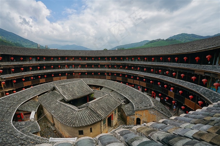 福建厦门鼓浪屿风景内部结构图片