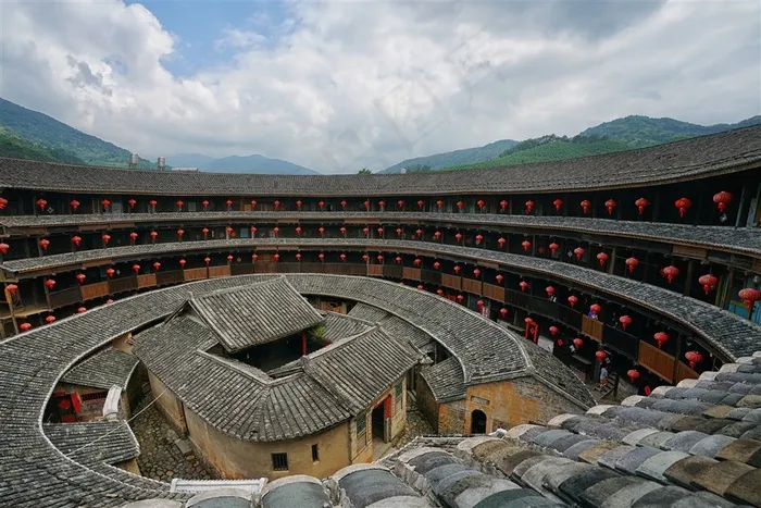 福建厦门鼓浪屿风景内部结构图片
