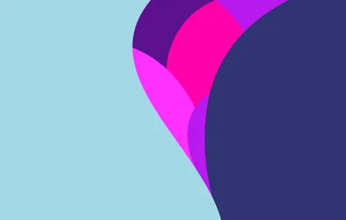 蓝粉质感卡片样机