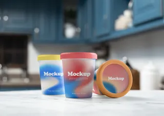 冰淇淋包装样机