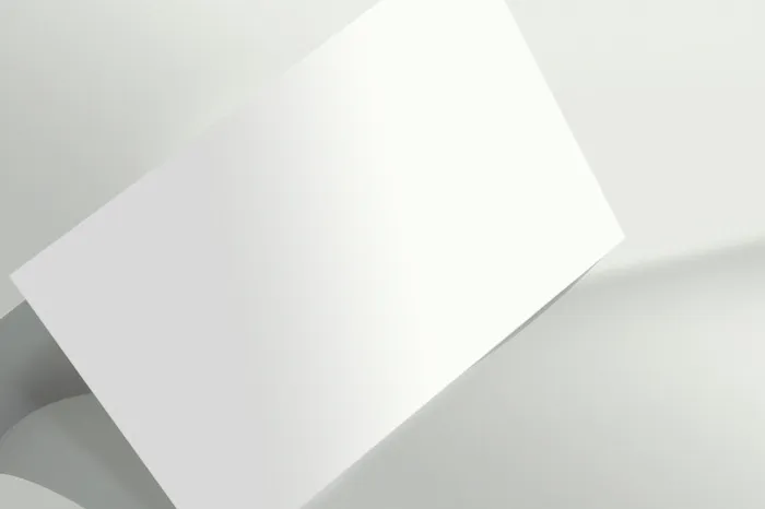 简约画册样机psd模版下载