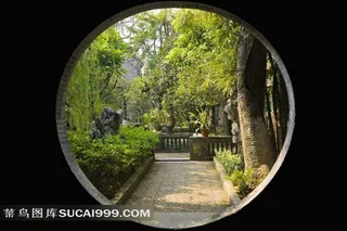 苏州古典名园留园风景摄影