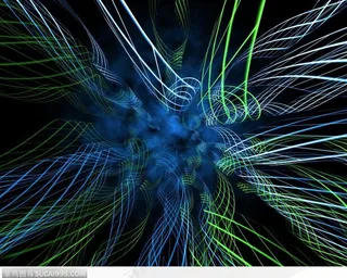 医学基因数码图-丝带形的基因