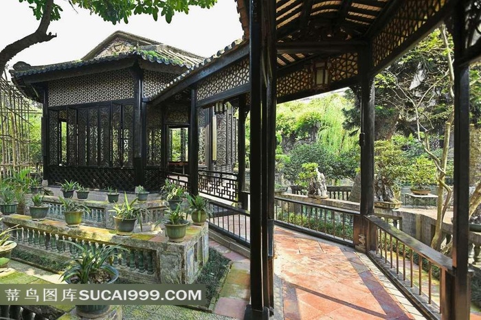 苏州古典名园留园风景