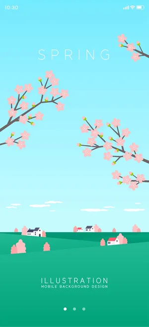 春天插画 春天插画