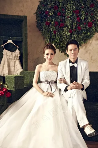 时尚文艺恋人婚纱样片